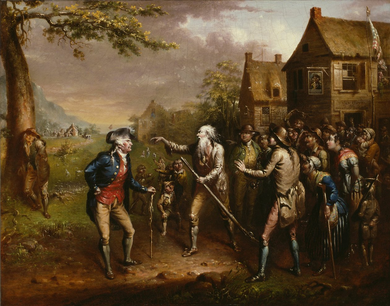 Rip Van Winkle door John Quidor