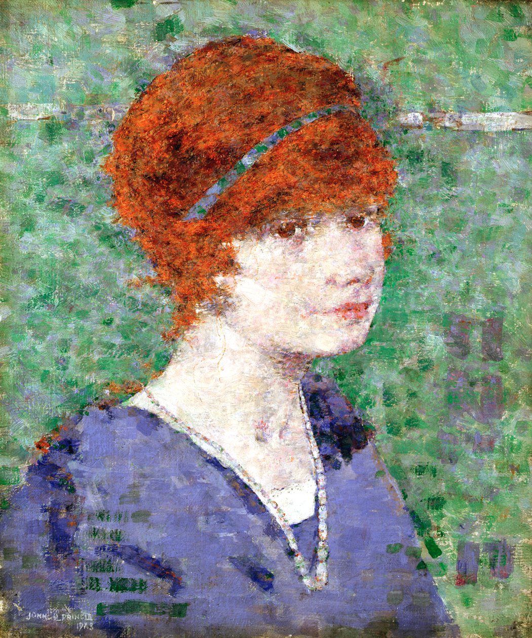 Portret van May door John Quinton Pringle