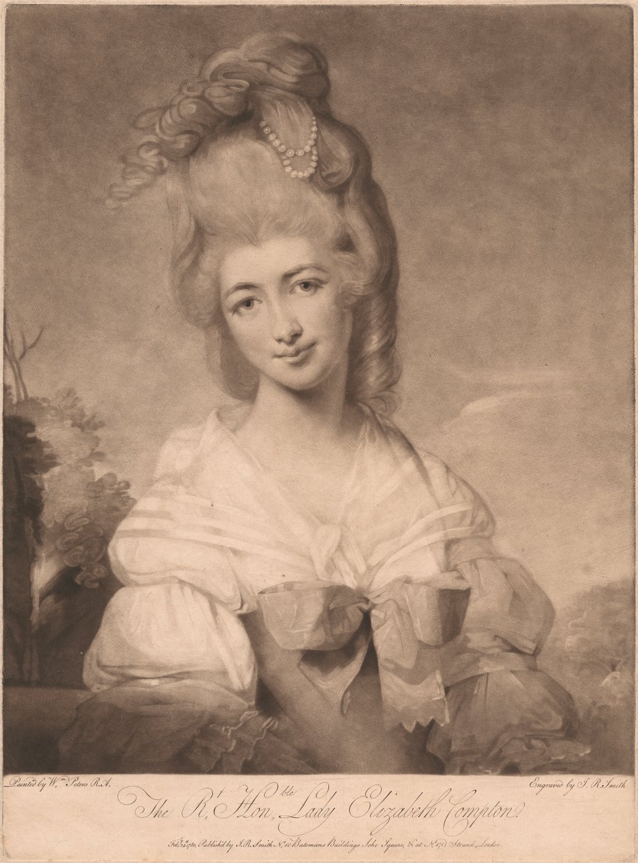 Lady Elizabeth Compton door John Raphael Smith