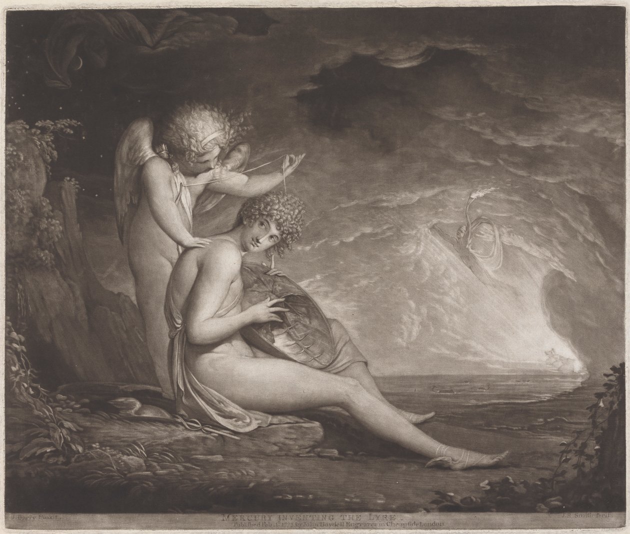 Mercurius Vindt de Lier Uit door John Raphael Smith