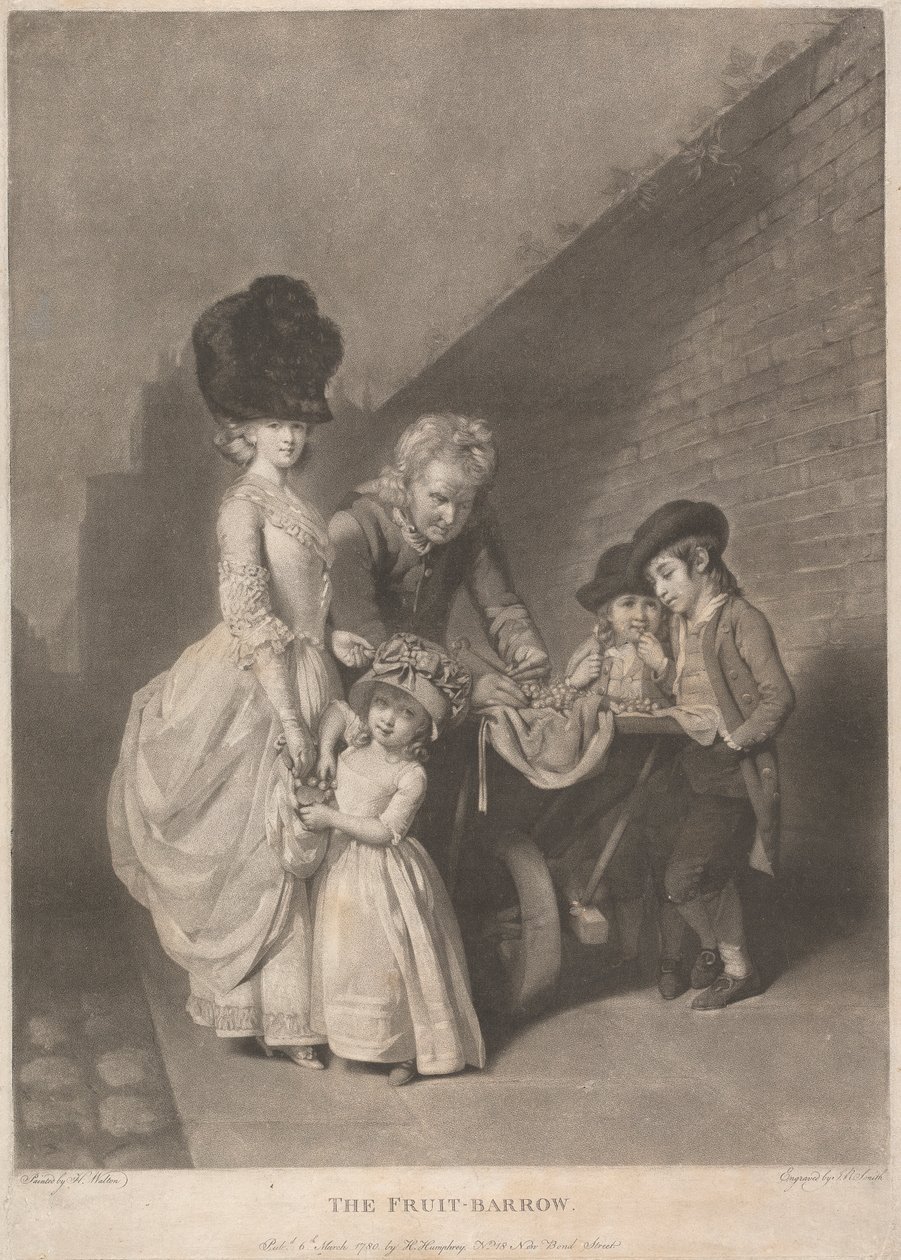 De fruitkar door John Raphael Smith