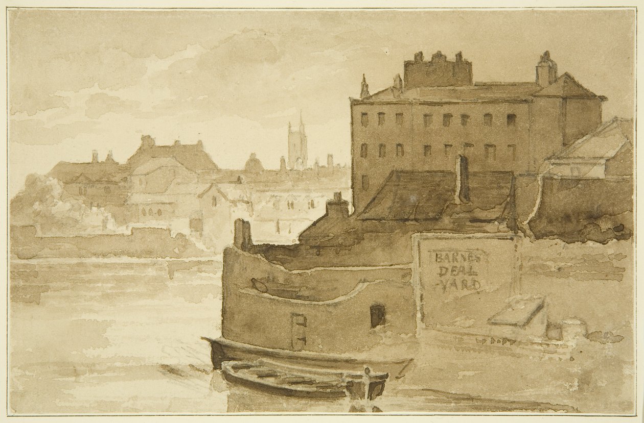 Floating Harbour, bij Counterslip door John Reverend Eden