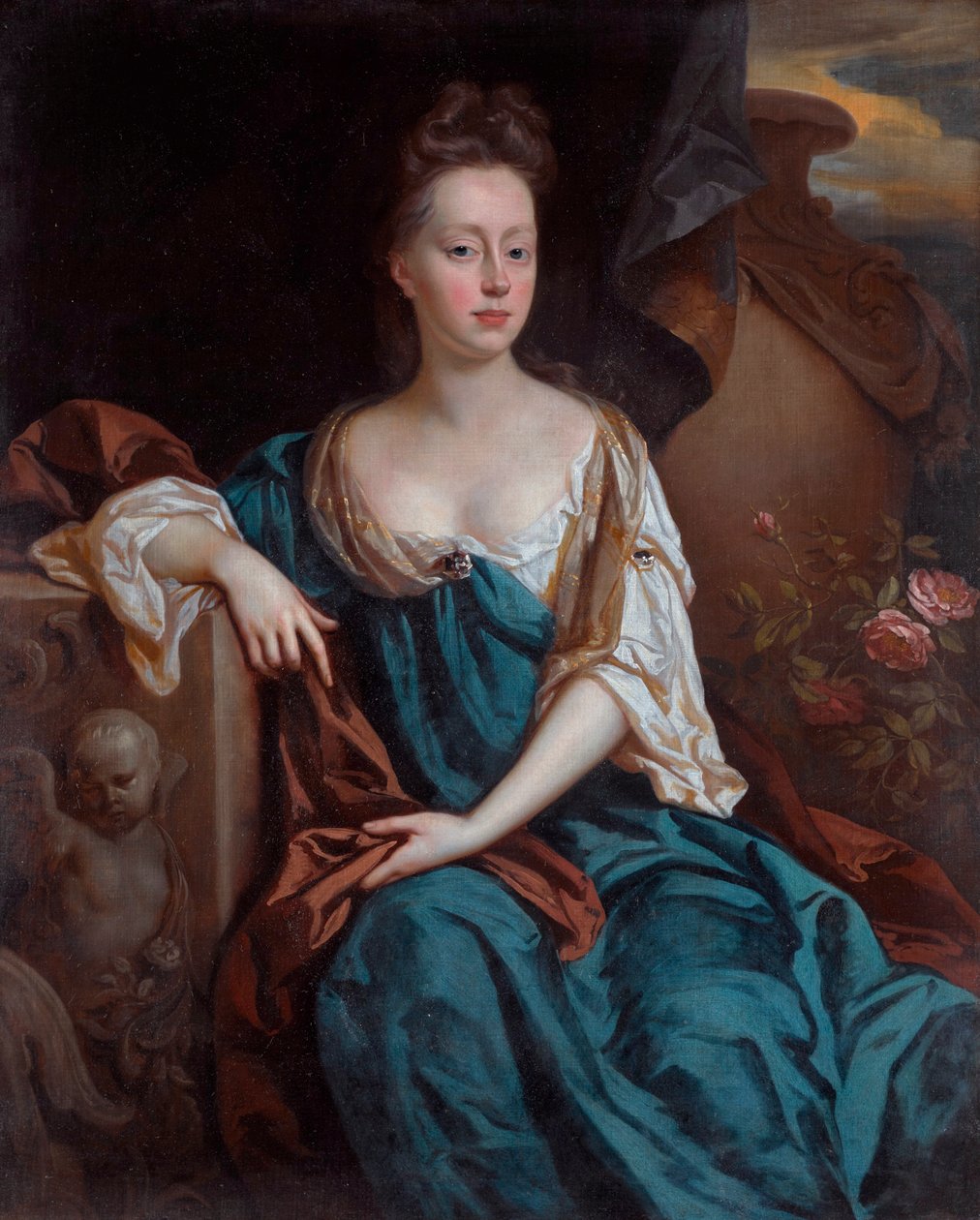 Alice Brownlow née Sherard (1659-1721) door John Riley
