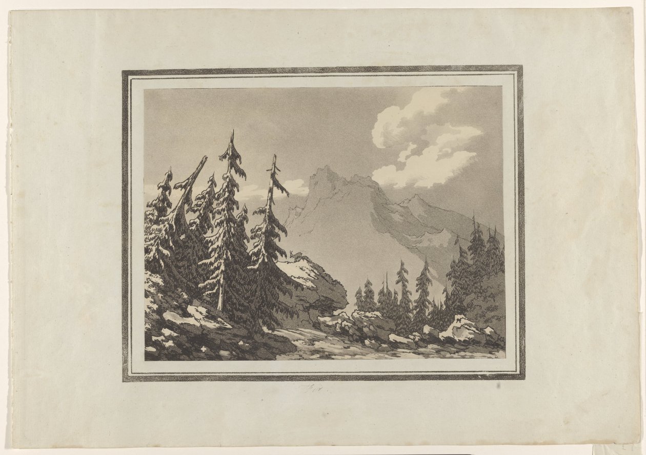Den door John Robert Cozens