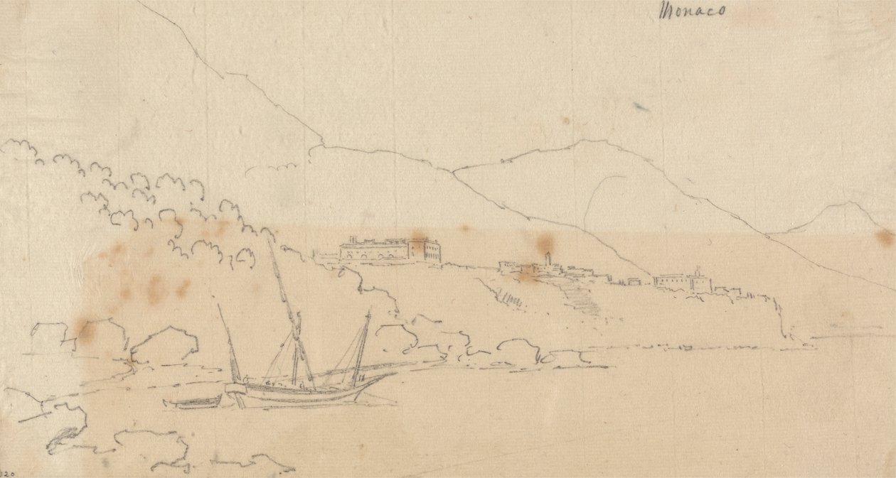 Monaco door John Robert Cozens