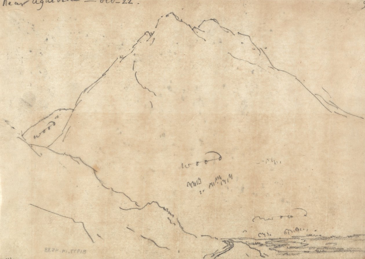 Omgeving Aiguebelle door John Robert Cozens