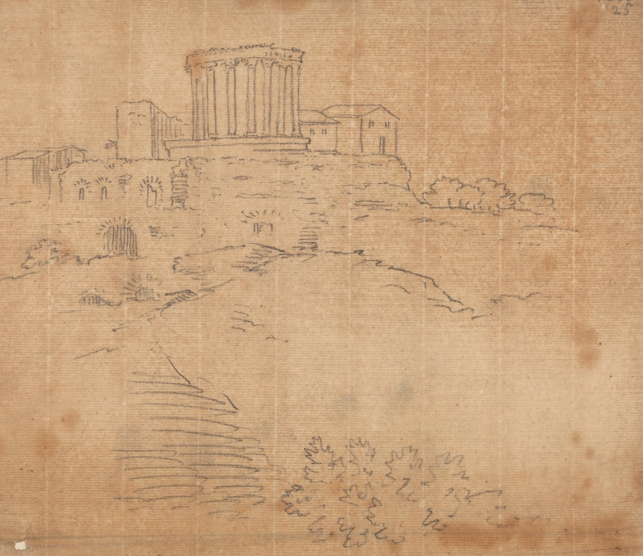 Ruïnes door John Robert Cozens