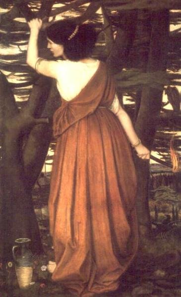 Rizpah door John Roddam Spencer Stanhope