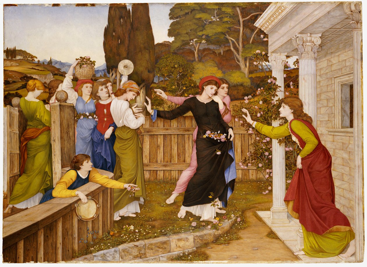 De Sulammitische, ca. 1882 door John Roddam Spencer Stanhope