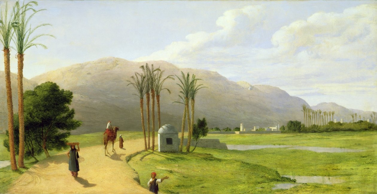 Asyut aan de Nijl, 1873 door John Rogers Herbert
