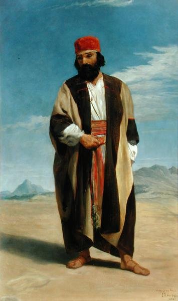 Studie van een Arabier door John Rogers Herbert