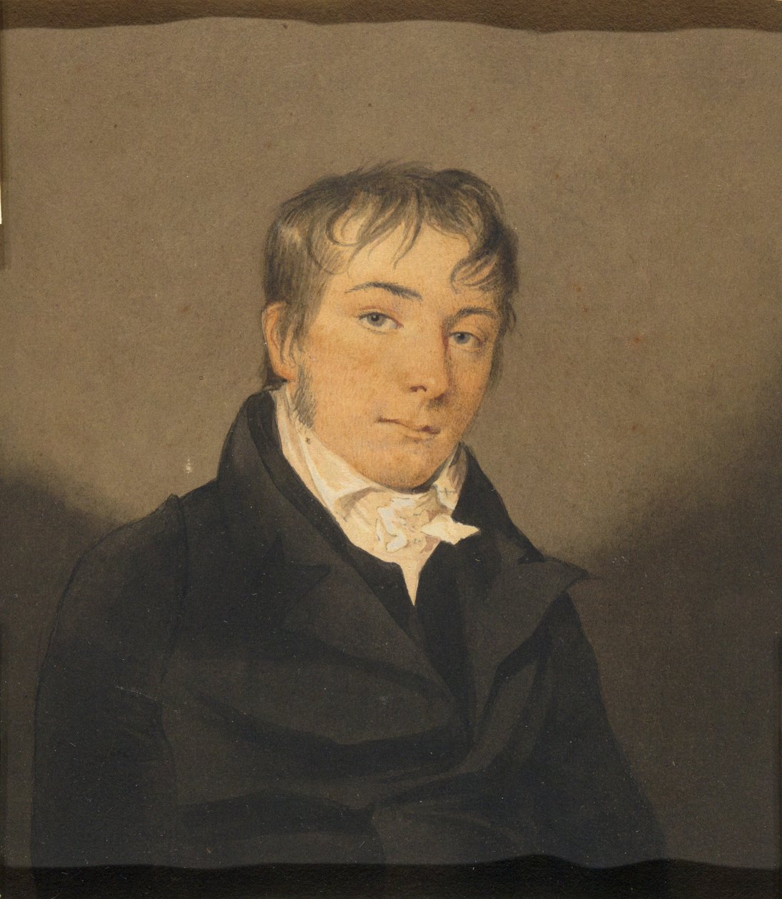 Portret van onbekende man door John Rubens Smith