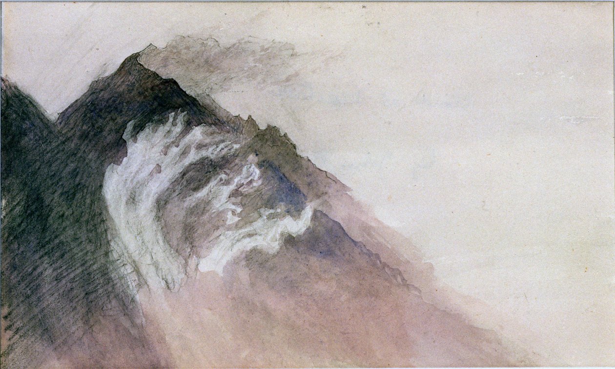Chamonix, Mt Blanc door John Ruskin