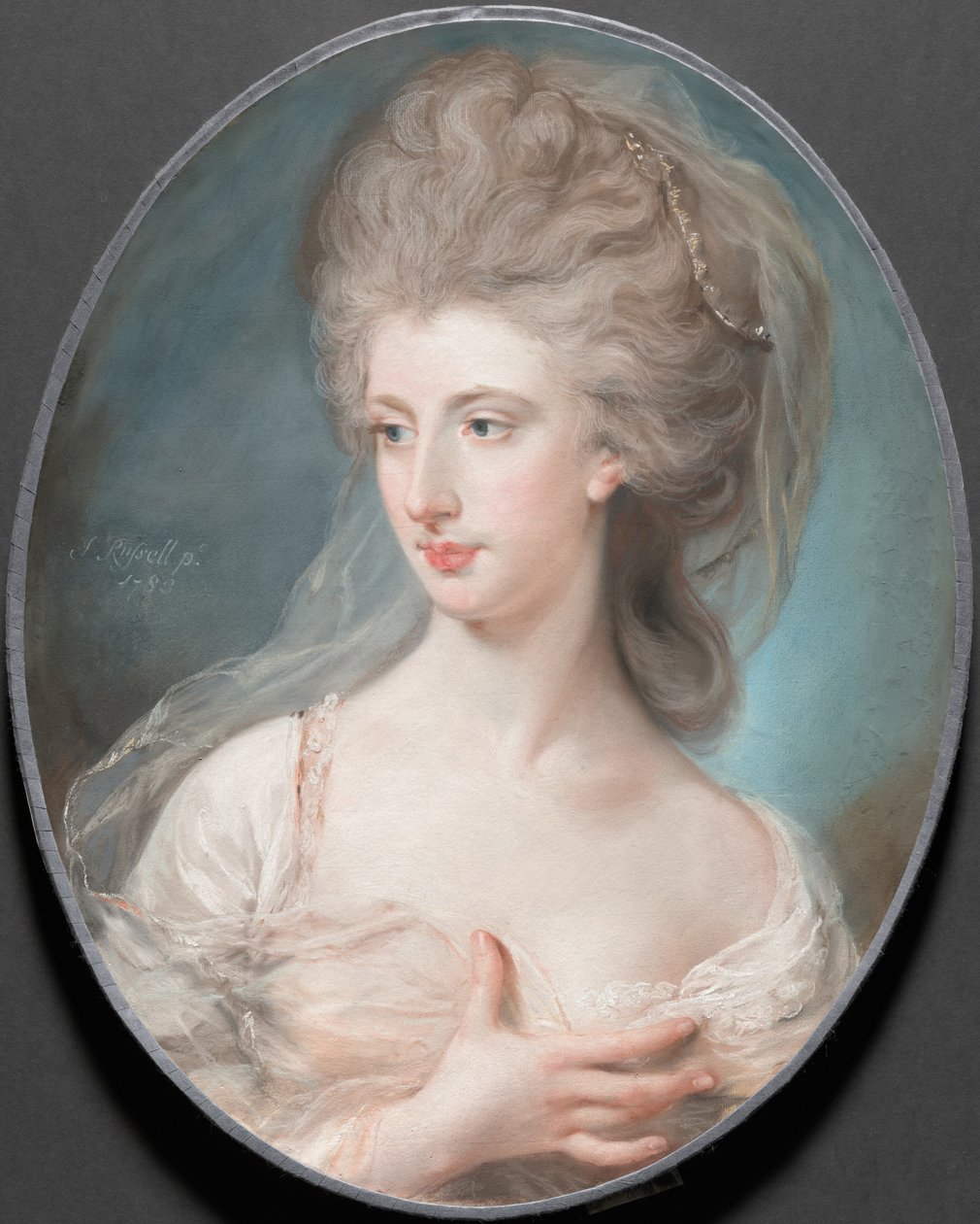 Miss Raymond door John Russell