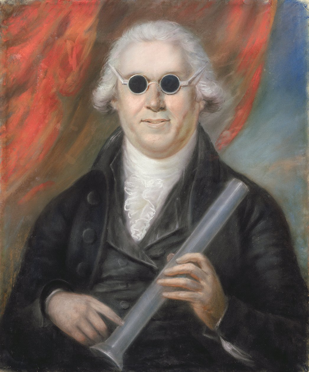 Portret van Mr Moyes M.D. door John Russell