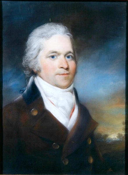 Portret van een Onbekende Heer door John Russell