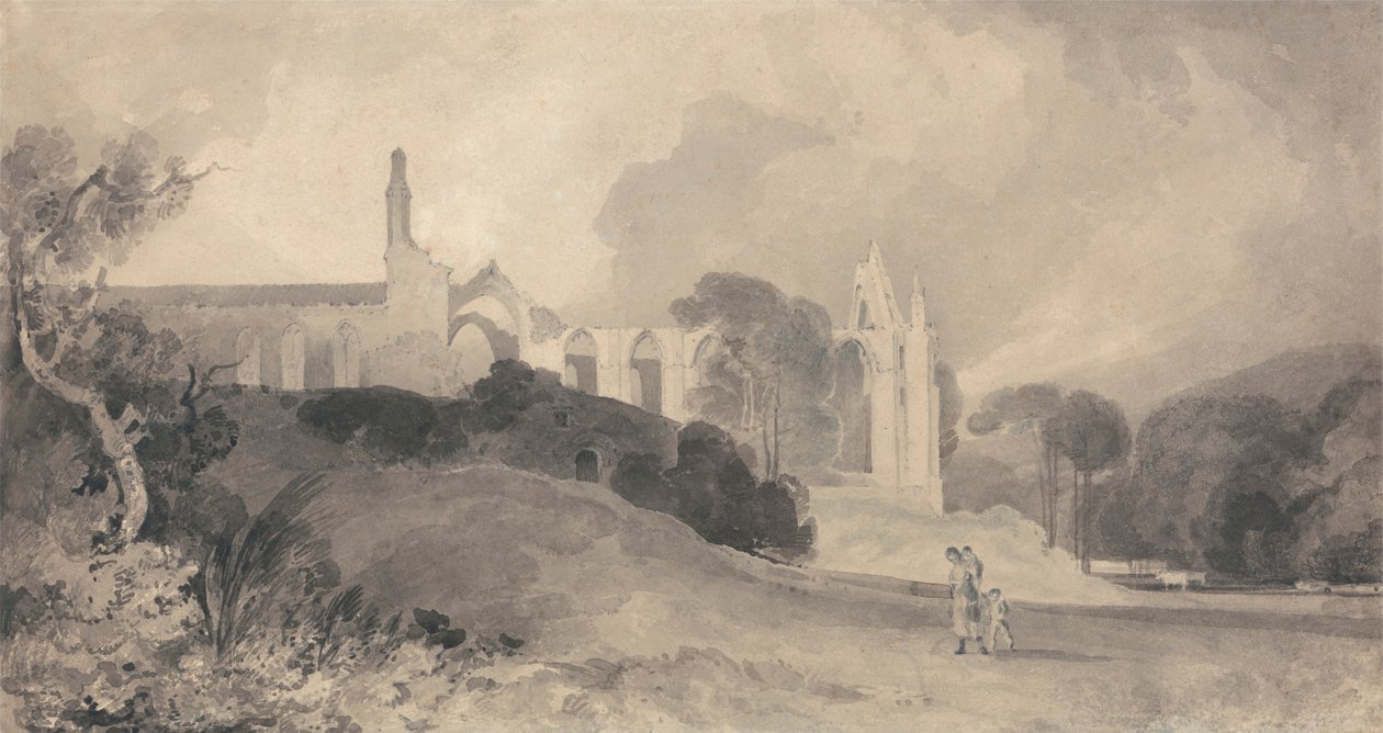 Bolton Priory, Yorkshire door John Sell Cotman