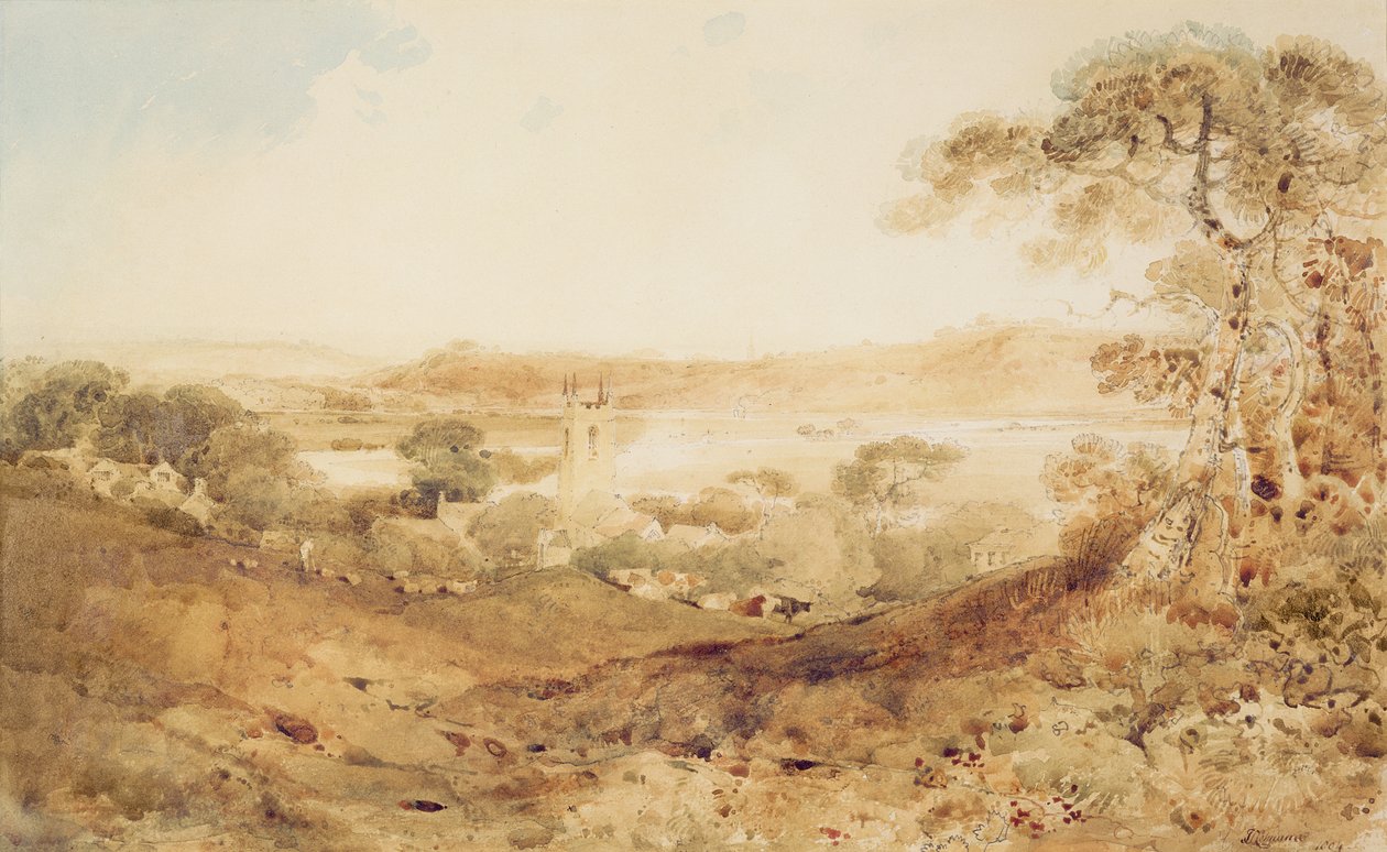 Kirkthorpe, Yorkshire door John Sell Cotman