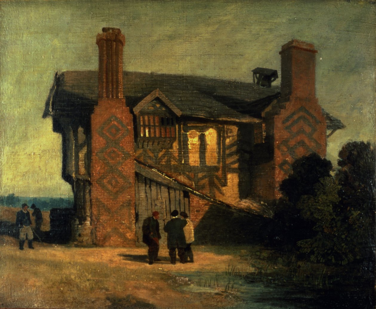 Moreton Old Hall door John Sell Cotman
