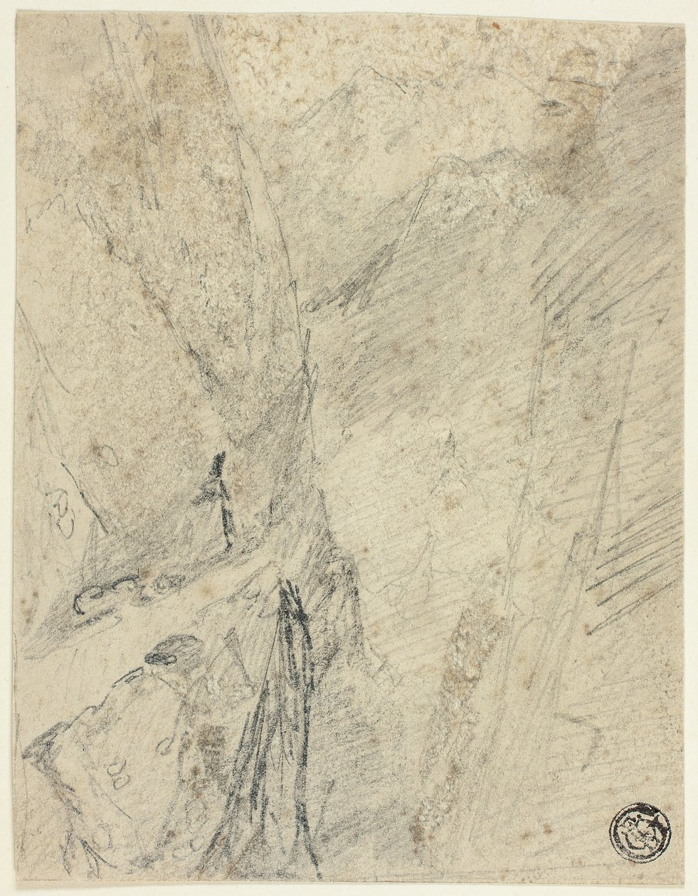 Bergkloof door John Sell Cotman
