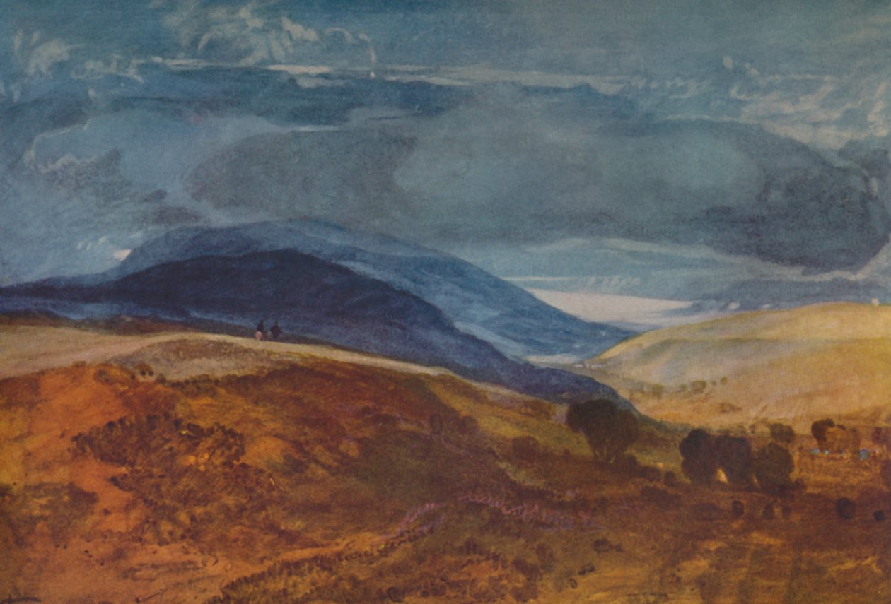 Berglandschap, 1923 door John Sell Cotman