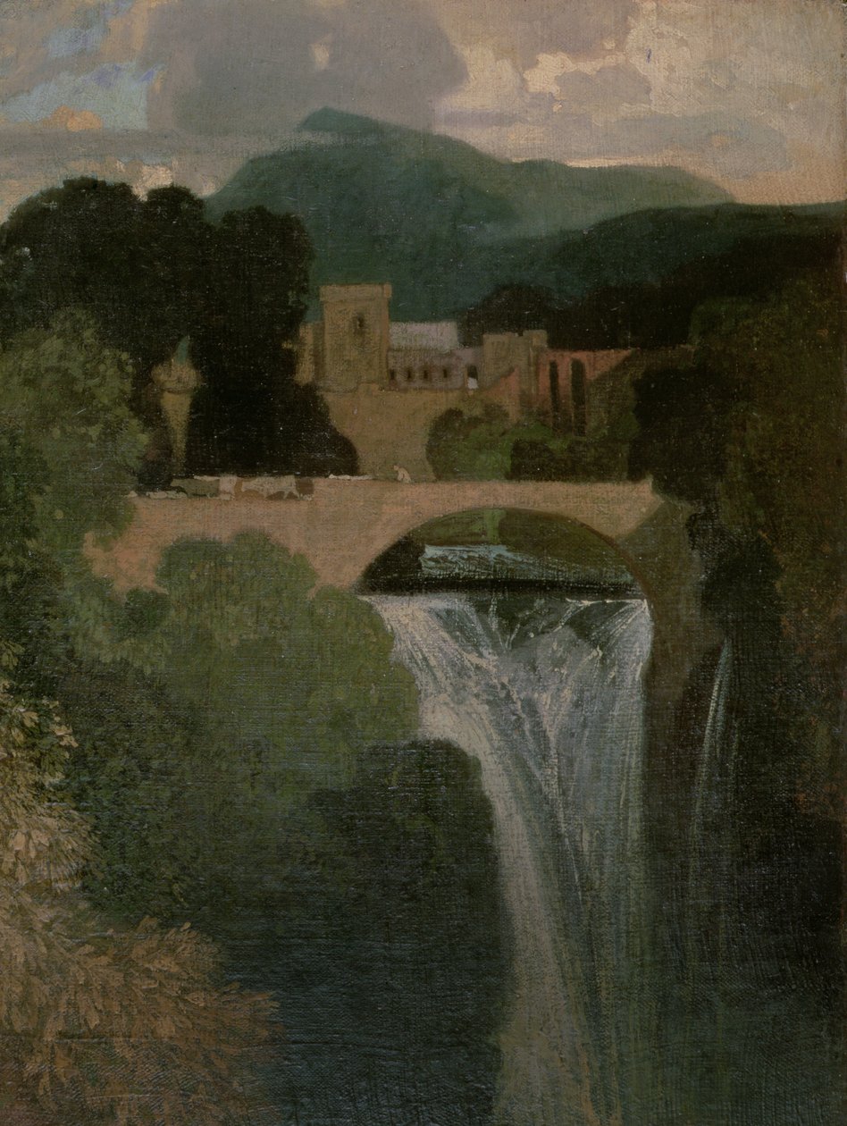De Waterval door John Sell Cotman