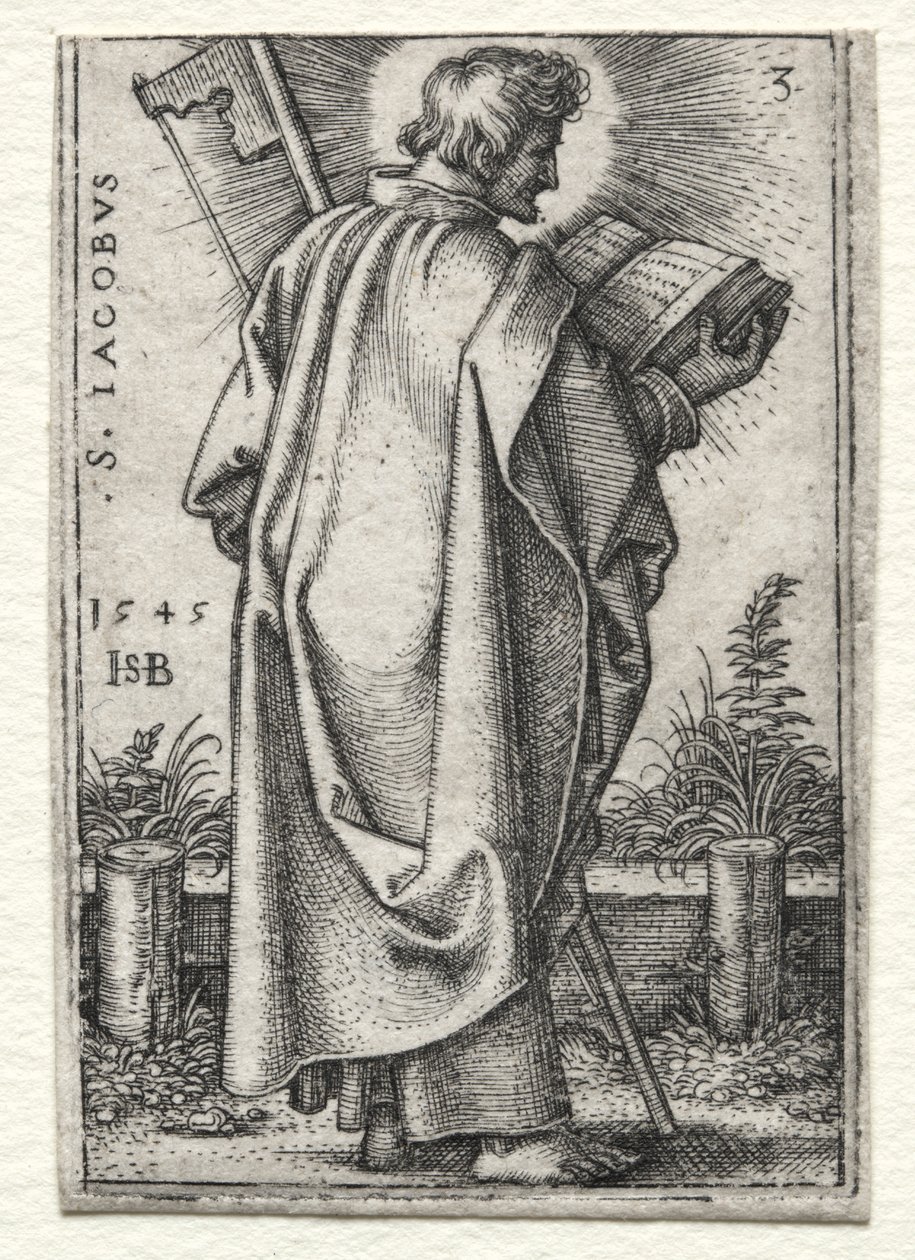 Sint Jacobus de Mindere door John Seymour