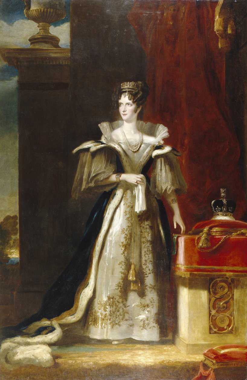 Koningin Adelaide (1792-1849) door John Simpson