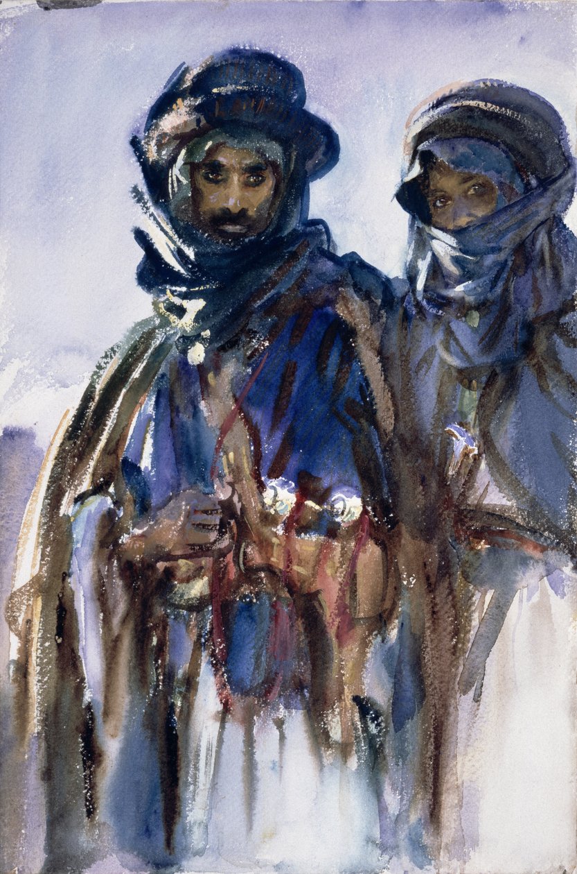 Bedoeïenen, c.1905 door John Singer Sargent
