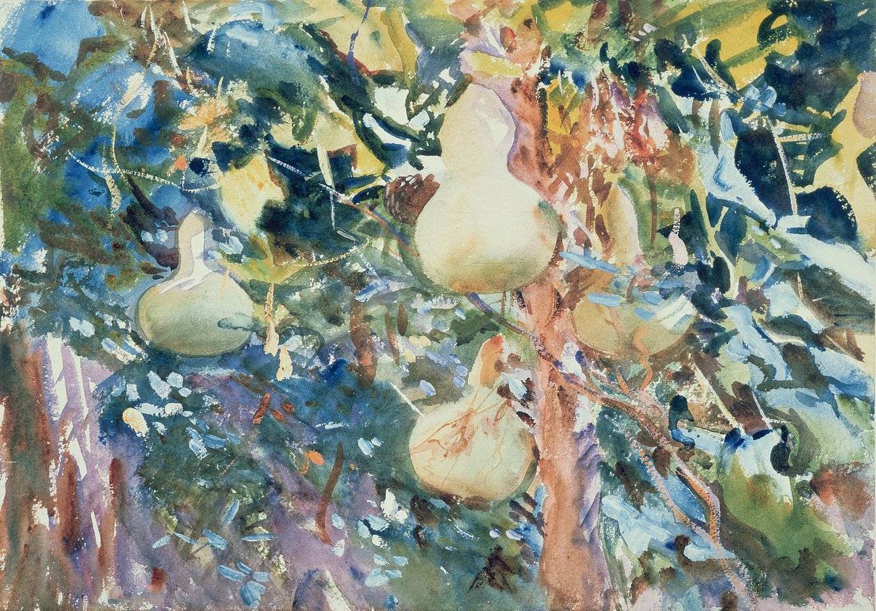 Kalebassen door John Singer Sargent
