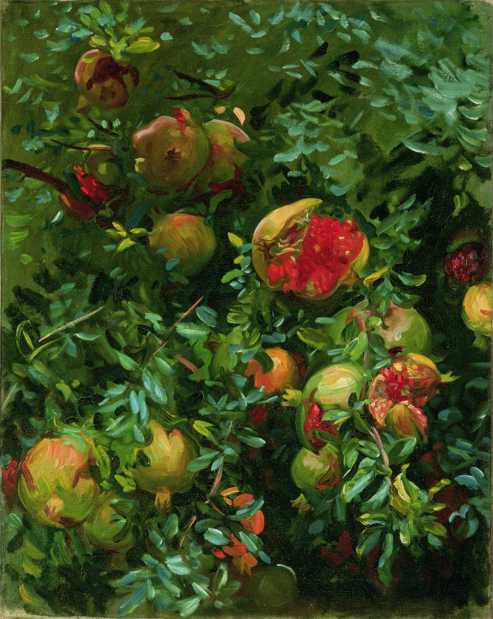 Granaatappels, Majorca door John Singer Sargent
