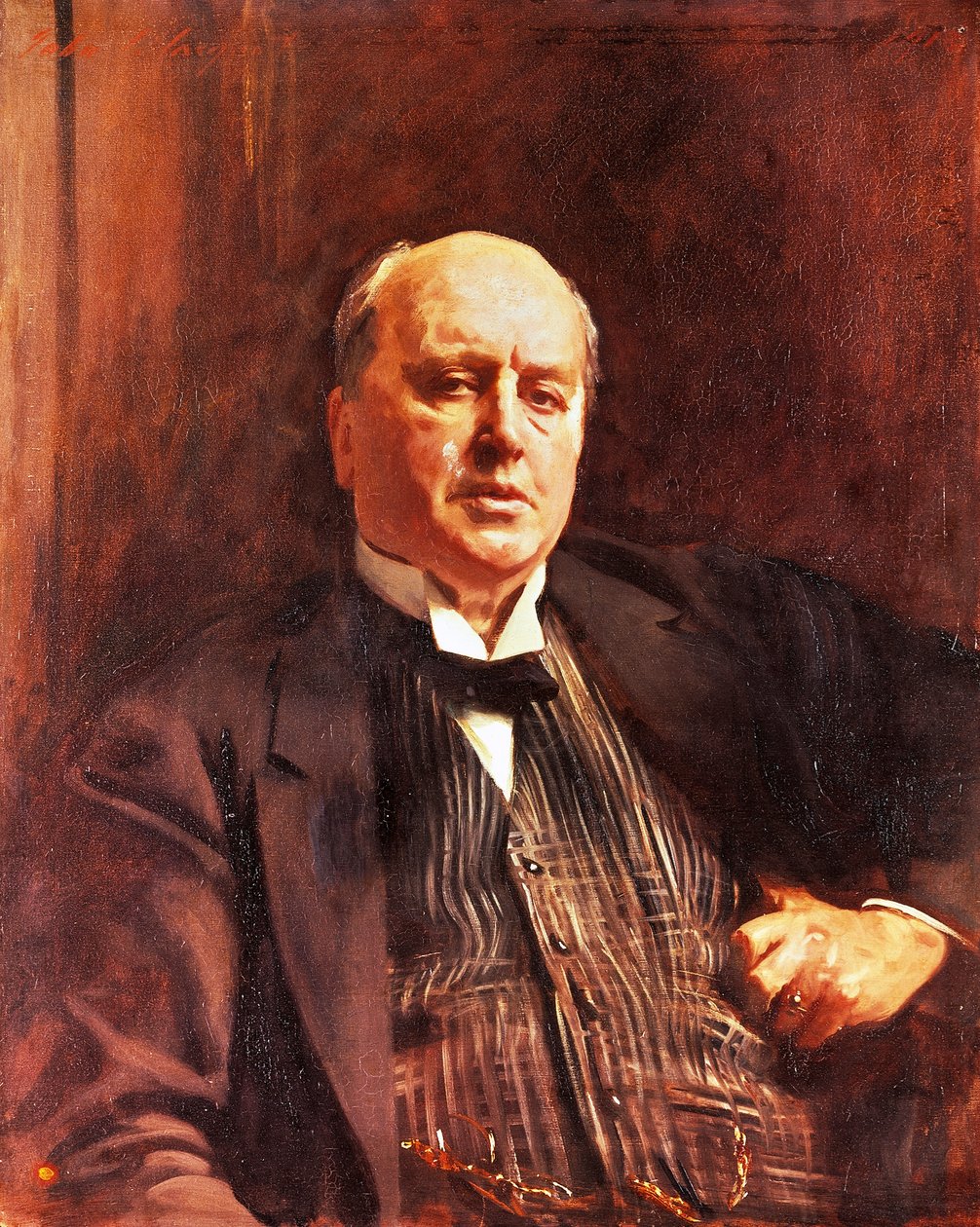 Portret van Henry James door John Singer Sargent