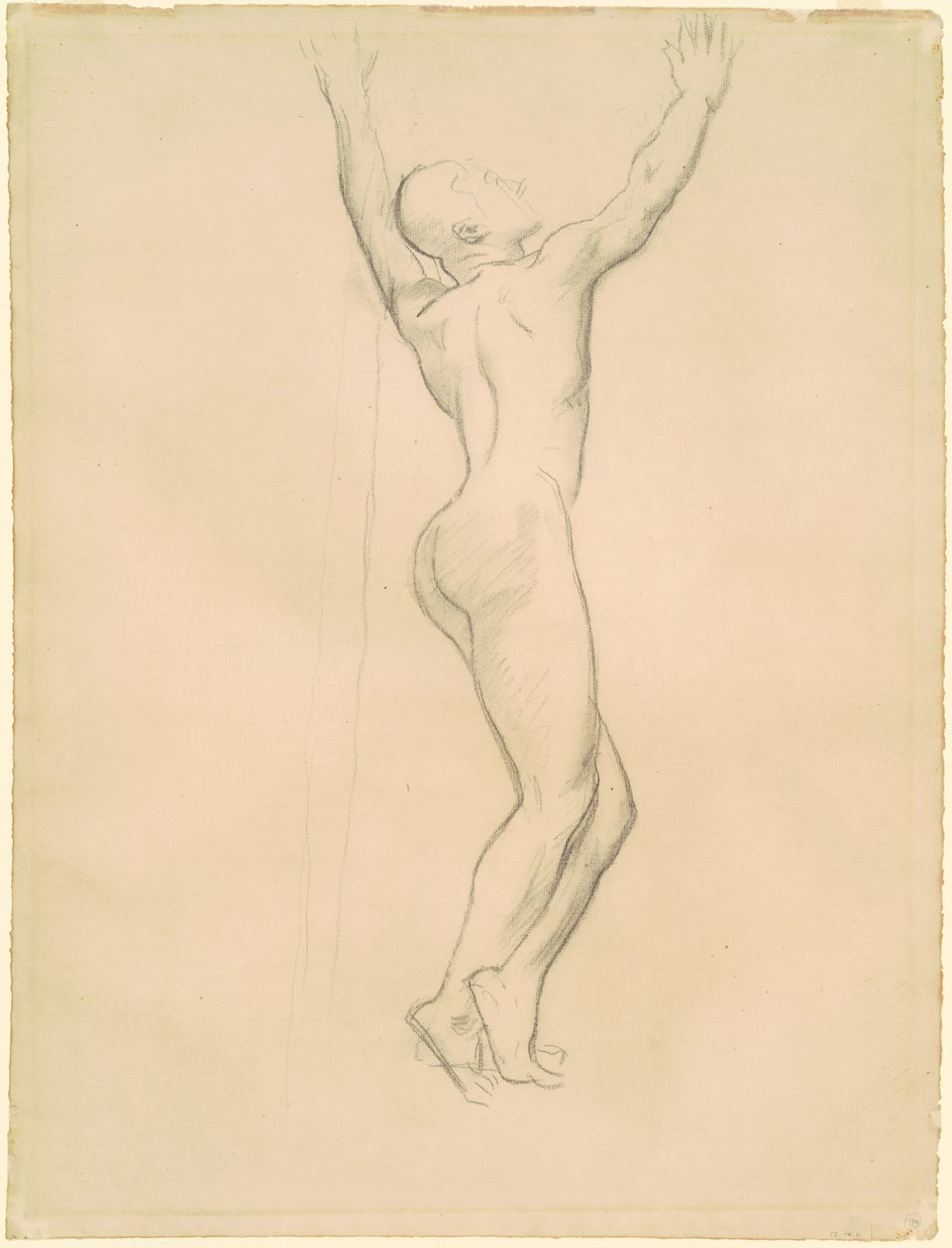 Studie voor "Apollo en Daphne" door John Singer Sargent