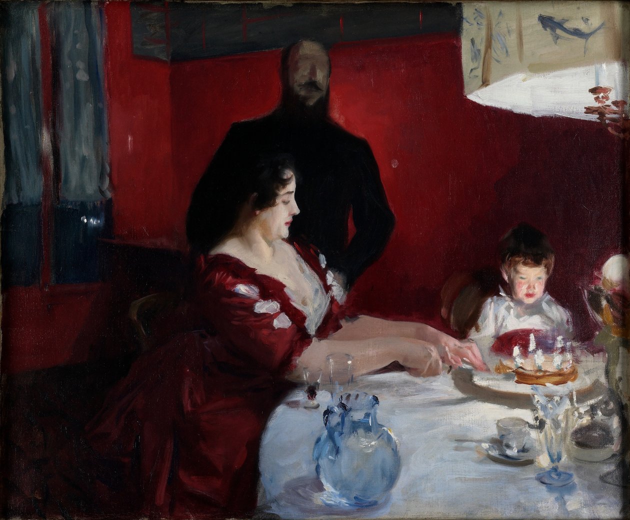 Het Verjaardagsfeest door John Singer Sargent