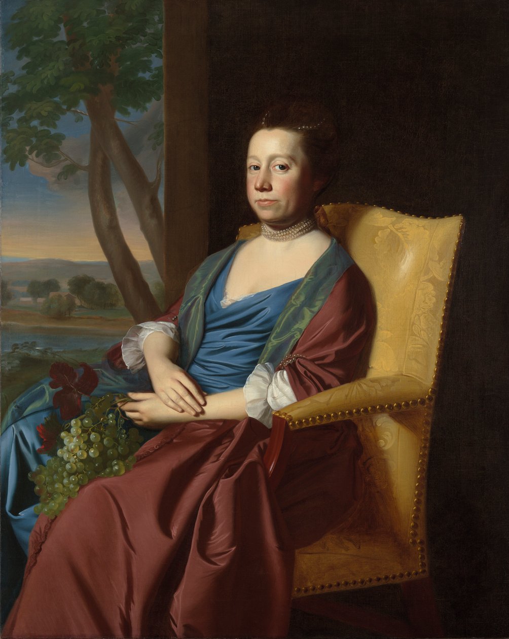 Elizabeth Storer Smith (1726) door John Singleton Copley