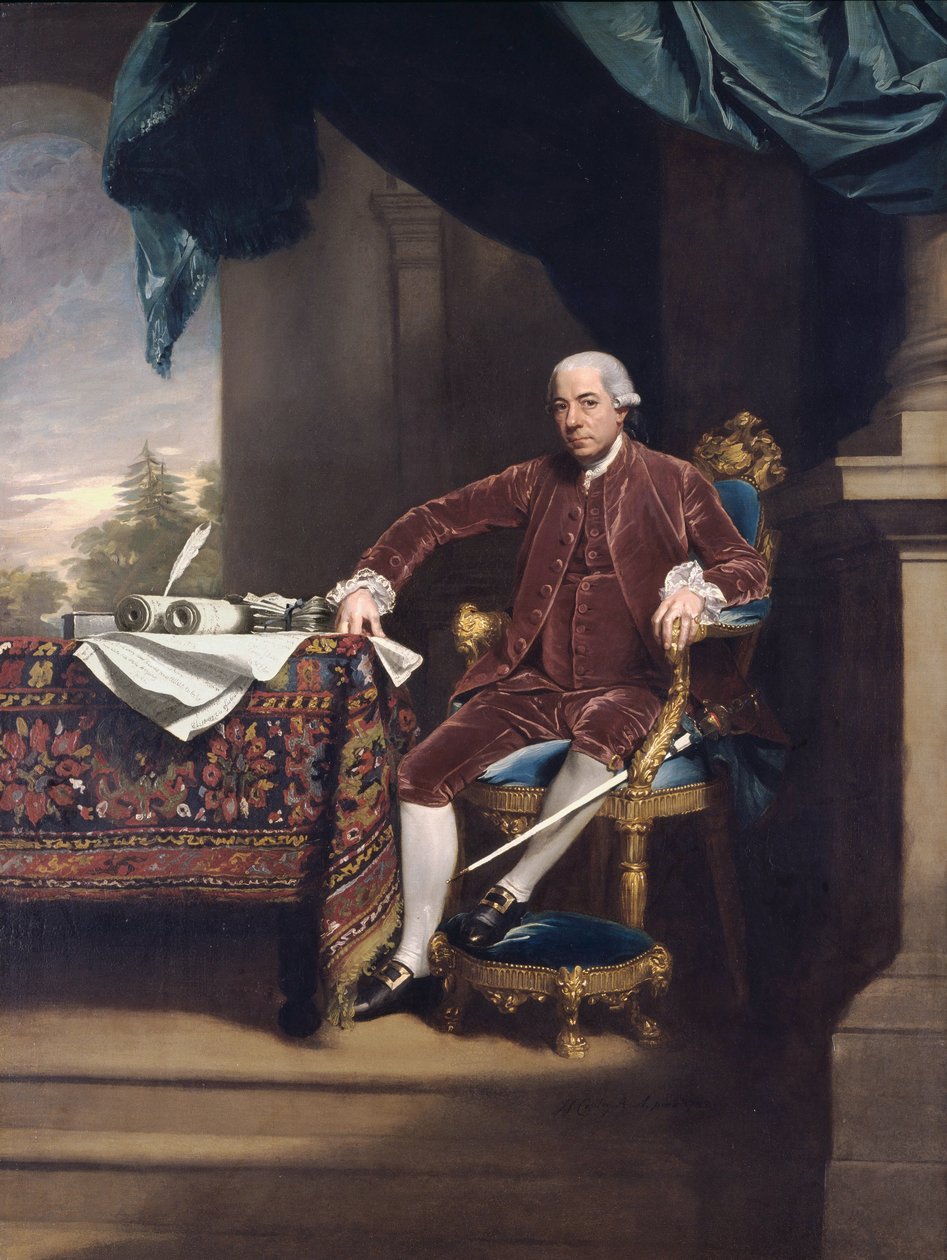 Portrait of Henry Laurens (1724-1792) door John Singleton Copley