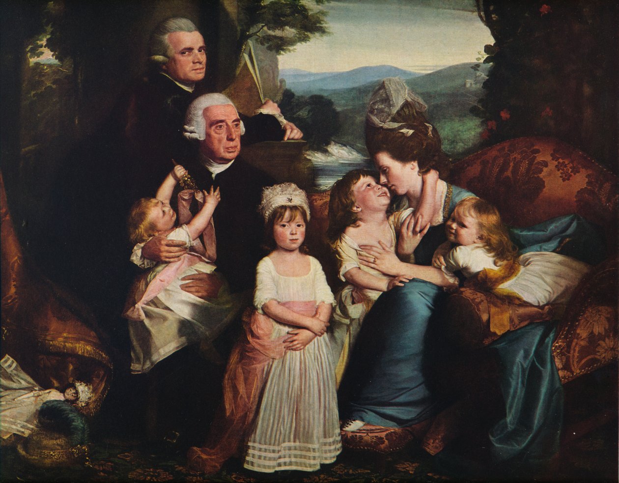 De Familie Copley, 1776-1777 door John Singleton Copley