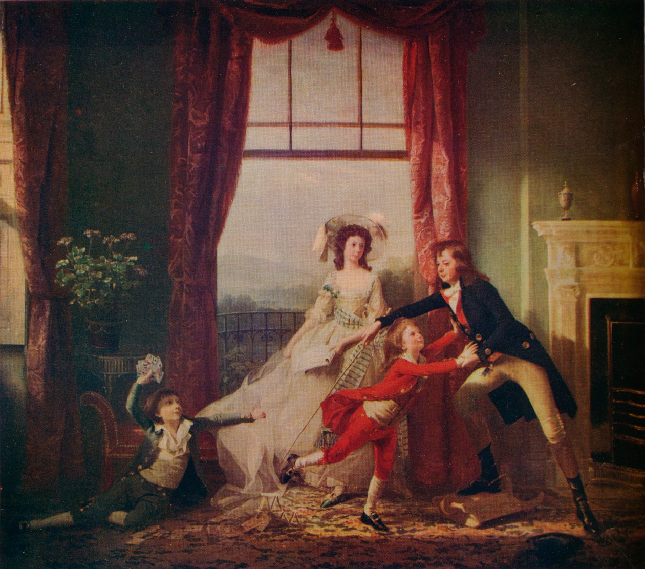 De familie Sitwell door John Singleton Copley