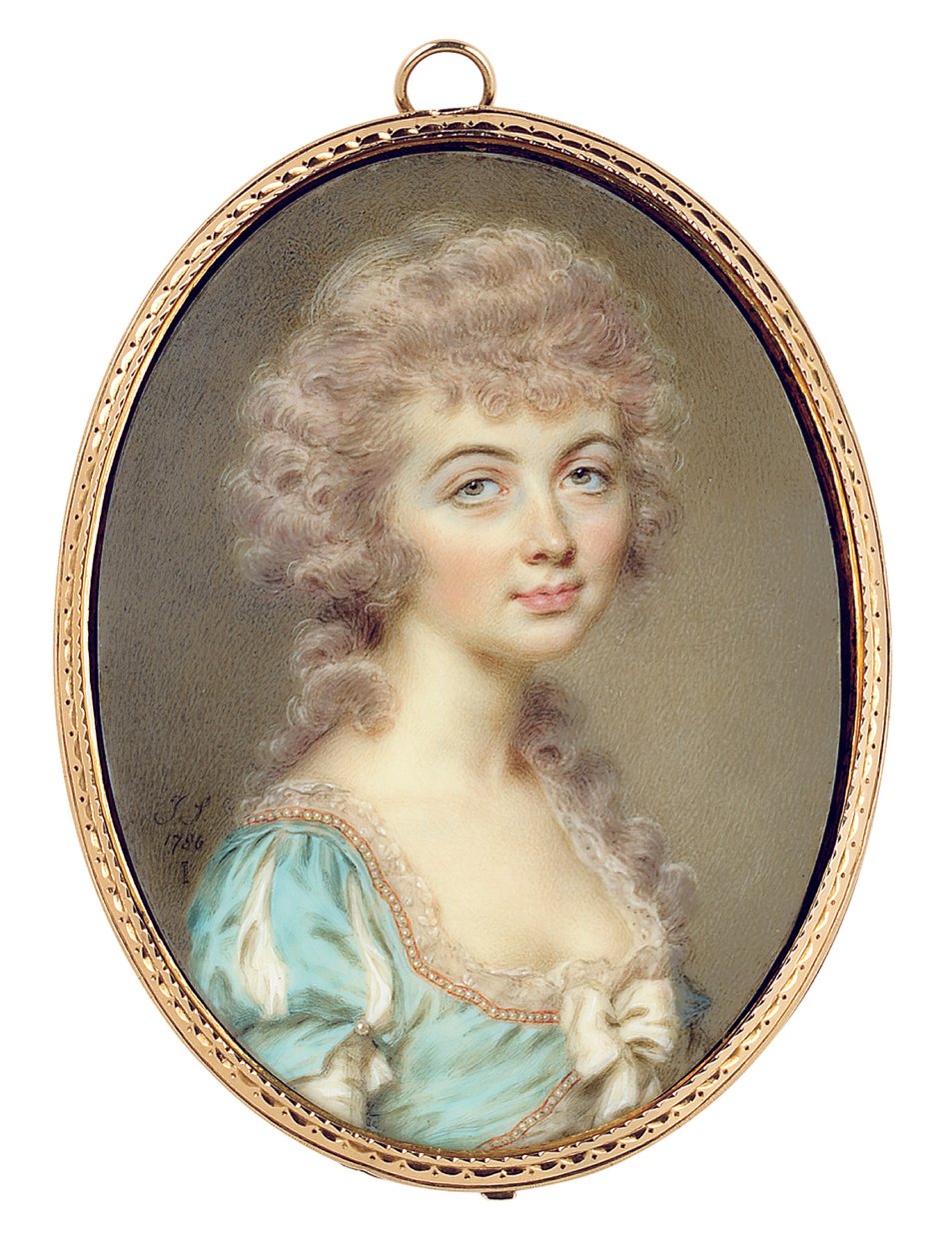 Elizabeth Anne Oakes, 1786 door John Smart