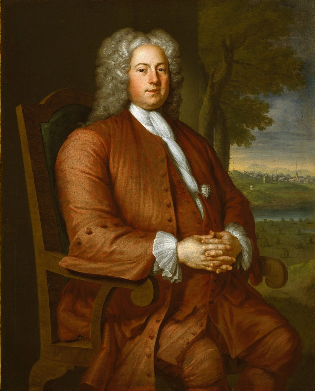 Francis Brinley door John Smibert