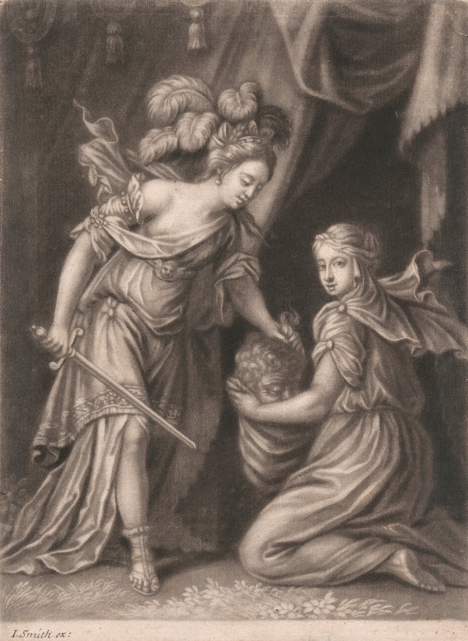 Judith met het Hoofd van Holofernes door John Smith