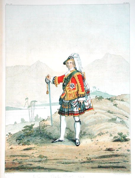 Prins Charles Edward (1720-88) door John Sobieski