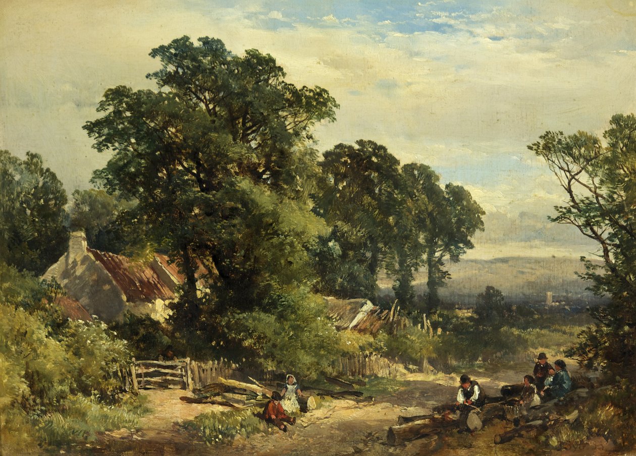 Landschap door John Syer