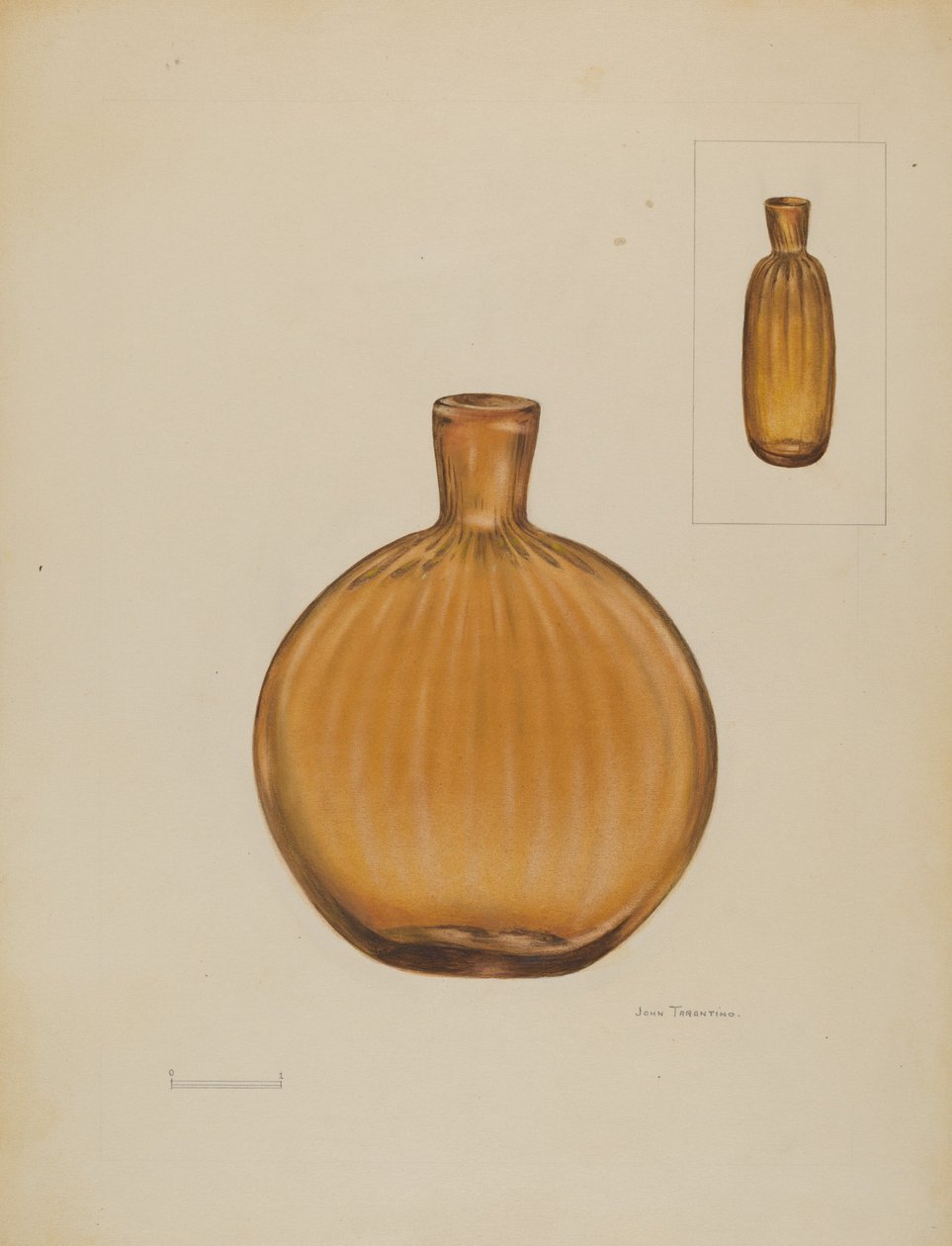 Fles, ca. 1936 door John Tarantino