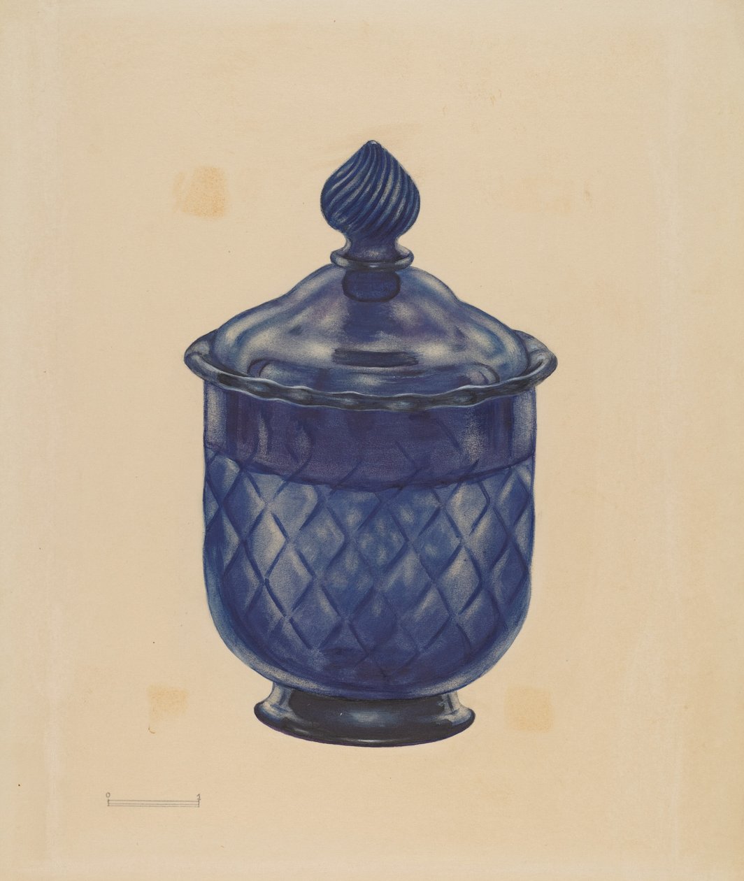 Suikerpot, ca. 1940 door John Tarantino