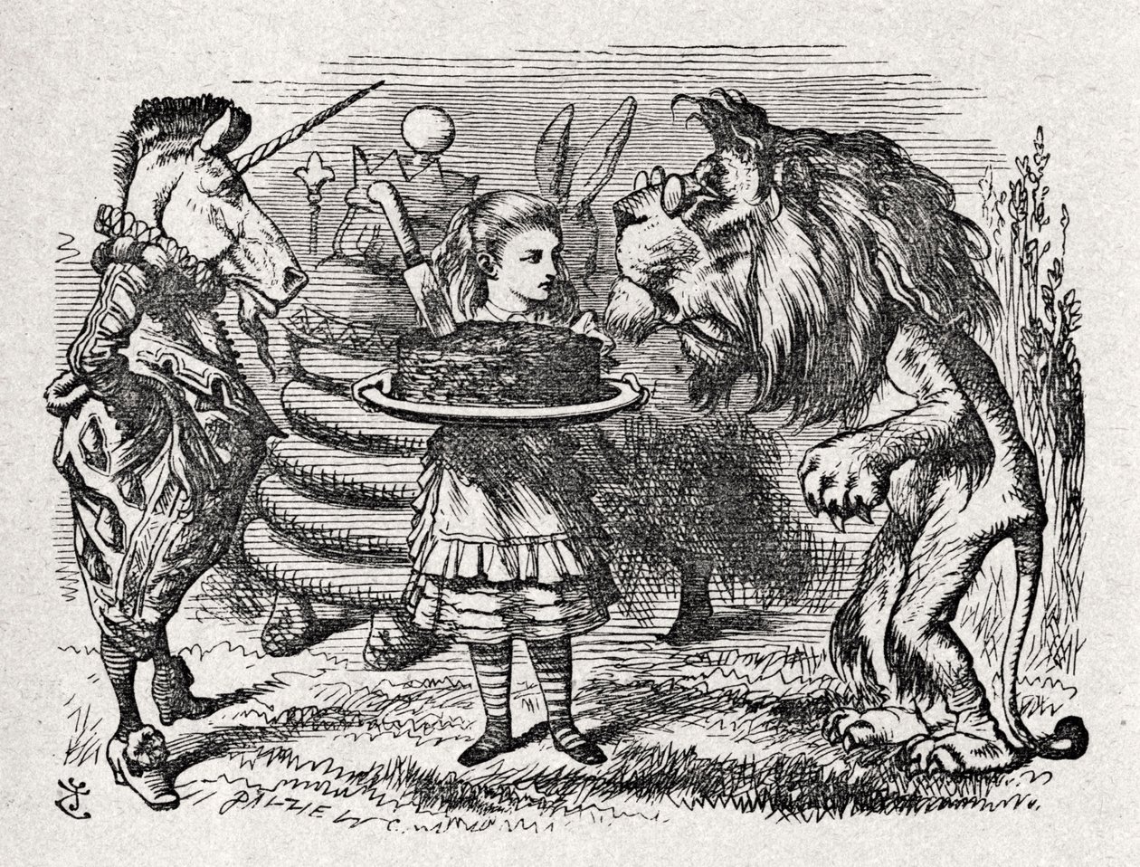 Alice de Leeuw en door John Tenniel