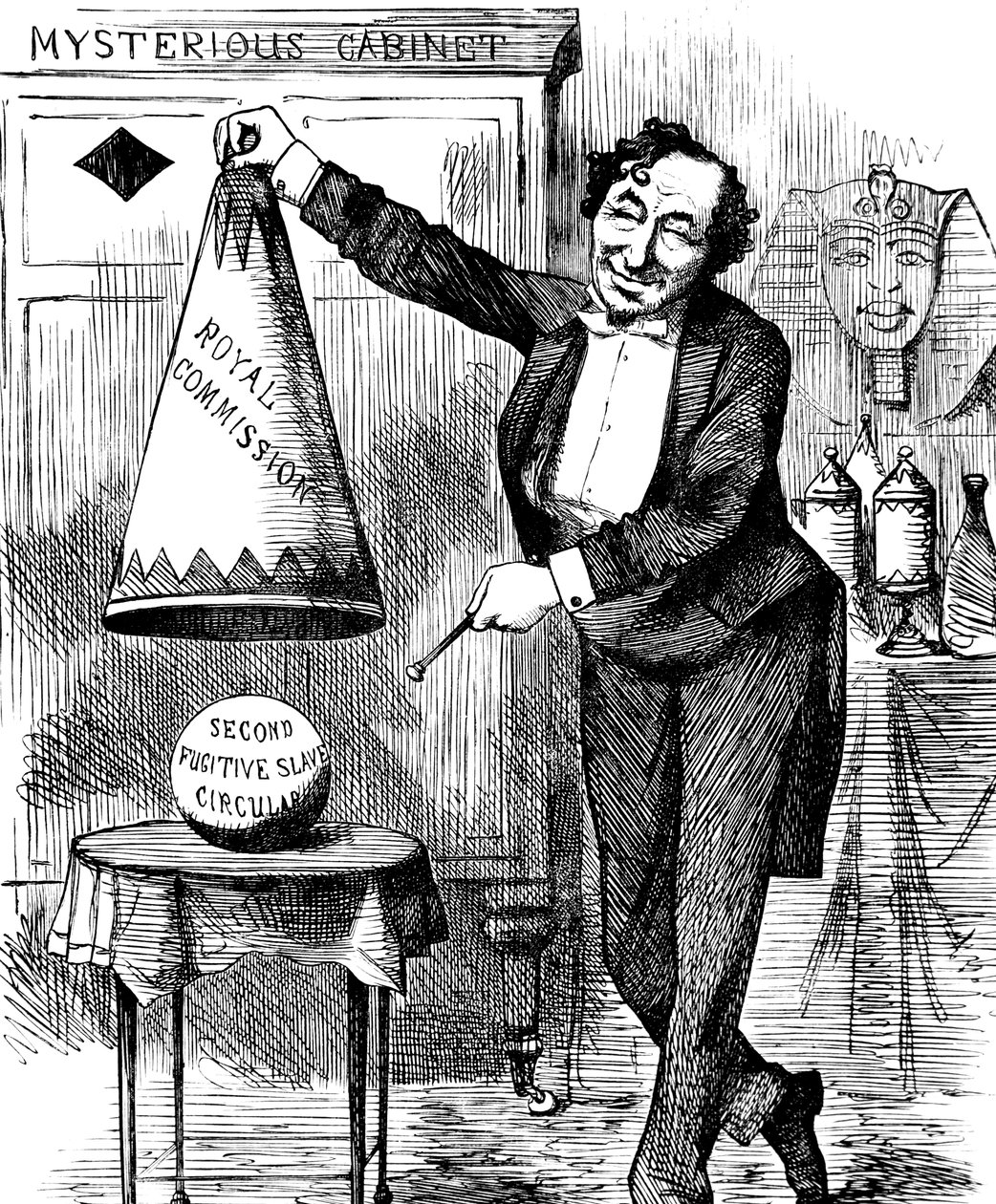 Benjamin Disraeli door John Tenniel