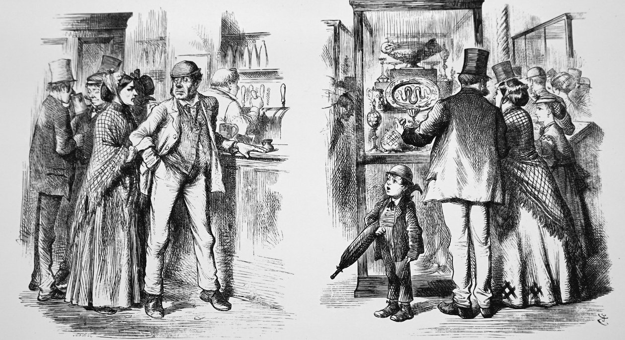 Cartoon door John Tenniel door John Tenniel