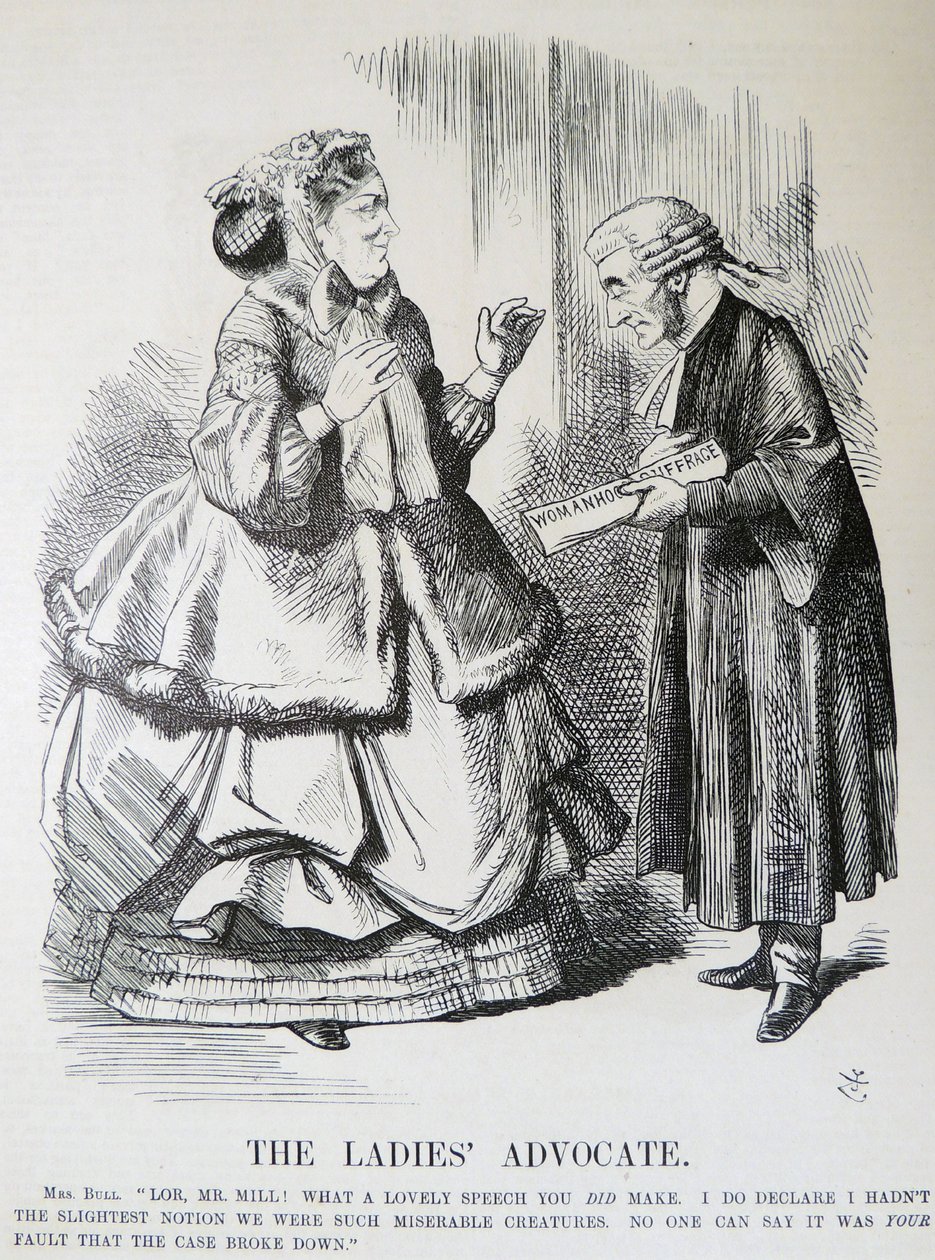 John Stuart Mill door John Tenniel