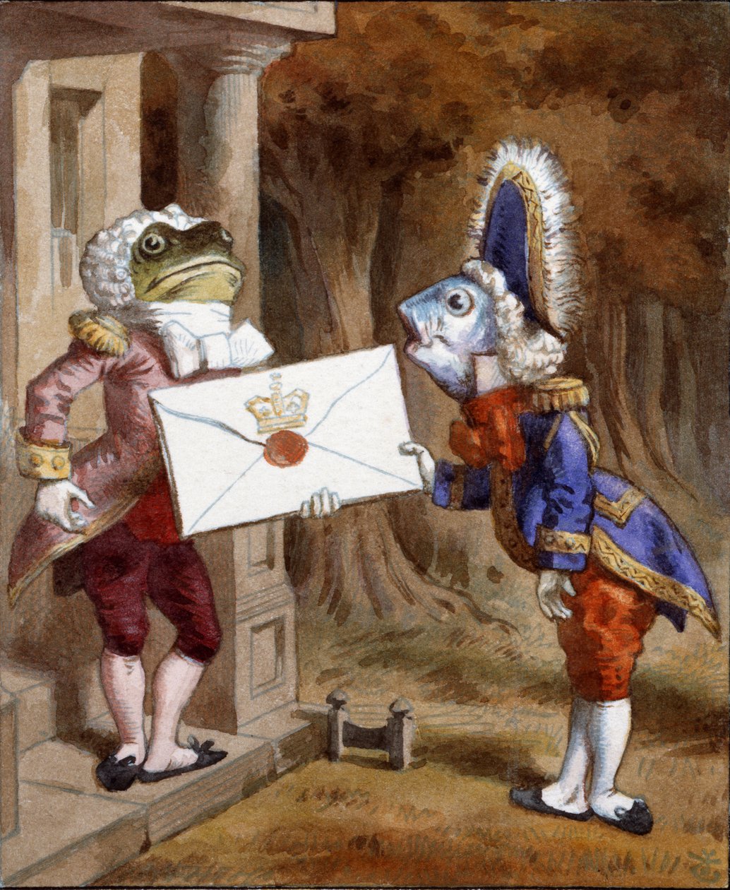 Onbekend schilderij door John Tenniel
